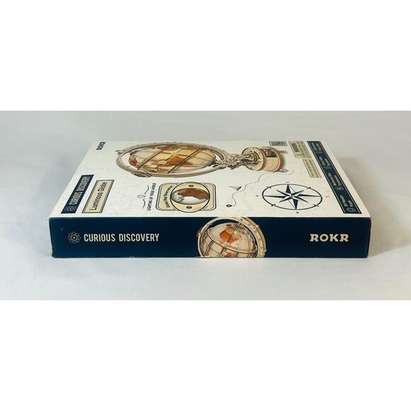 NEW ROKR Curious Discovery Luminous 3D Globe Puzzle Nightlight - Picture 3 of 5